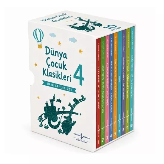 Dünya Çocuk Klasikleri Serisi 10 Kitap