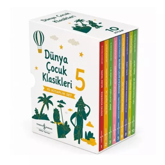 Dünya Çocuk Klasikleri Serisi 10 Kitap
