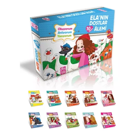 1. Sınıf Ela’ nın Dostlar Alemi 10 Kitap