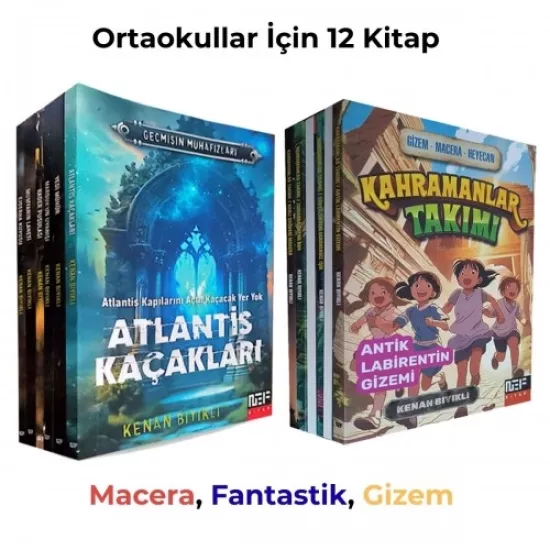 Kahramanlar Takımı ve Geçmişin Muhafızları 12 Kitap