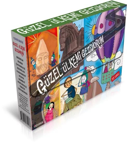 3.Sınıf Güzel Ülkemi Geziyorum Serisi 10 Kitap