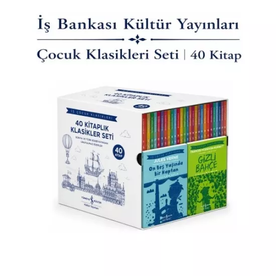  Çocuk Klasikleri Seti (40 Kitap)