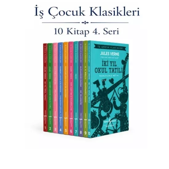  Çocuk Klasikleri 10 Kitap 4. Seti