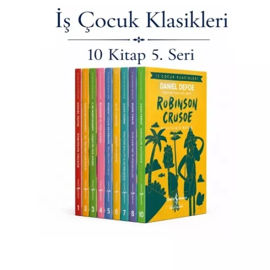  Çocuk Klasikleri 10 Kitap 5. Seti