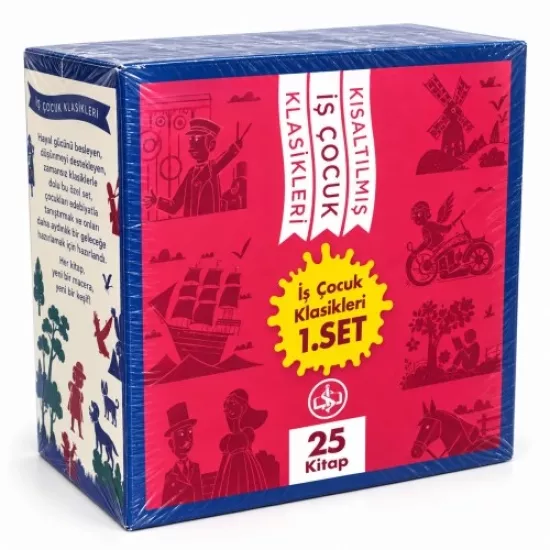 İş Çocuk Klasikleri Seti-1 25 Kitap