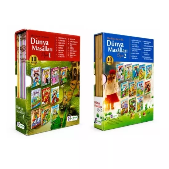İlkokul Dünya Masalları Dizisi (20 Kitap)