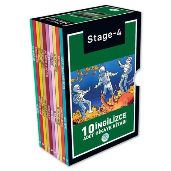 İngilizce Hikaye Seti 10 Kitap Stage-4