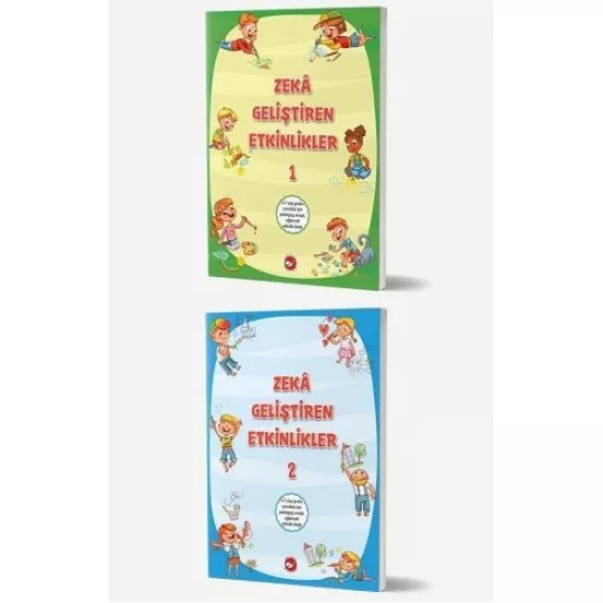 5-7 Yaş Zeka Geliştiren Etkinlikler Seti 2 Kitap
