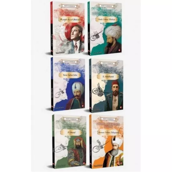 Tarihte İz Bırakanlar Serisi 6 Kitap