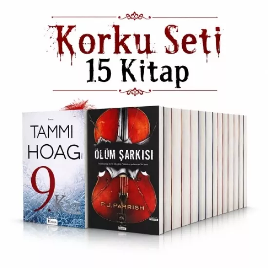 Korku ve Gerilim Romanları Seti (15 Kitap)