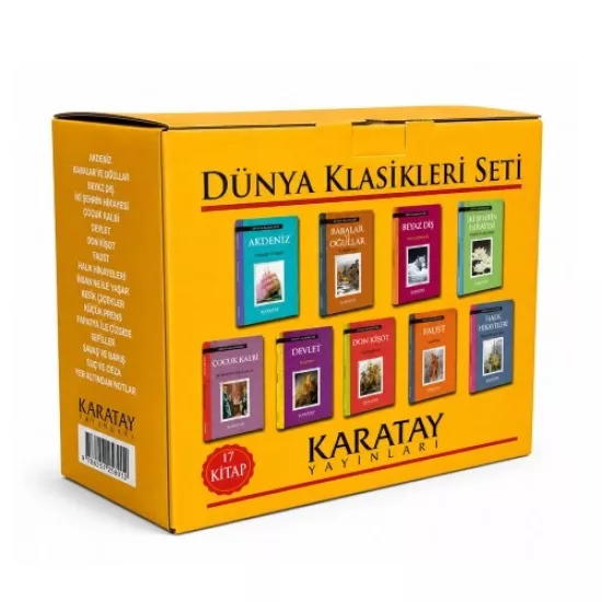 Dünya Klasikleri Seti (17 Kitap)