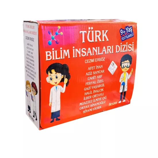 Türk Bilim İnsanları Serisi 10 Kitap Testli